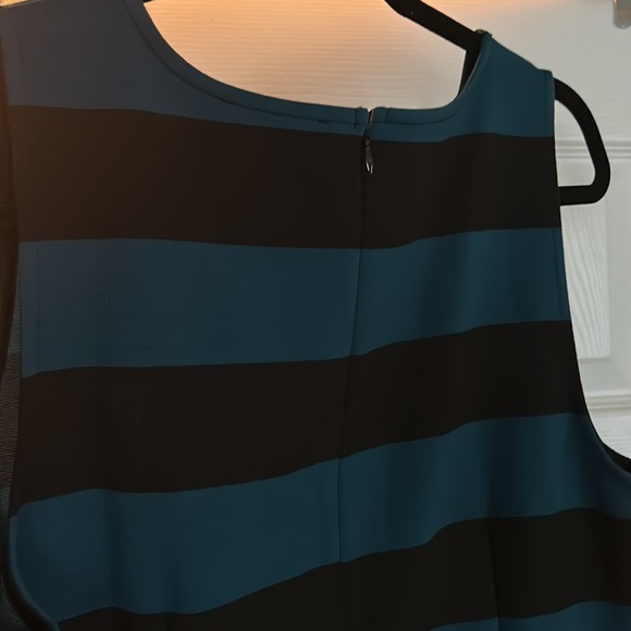 Loft Multi-stripe Sheath Dress Size 10 NWOT - Picture 6 of 6